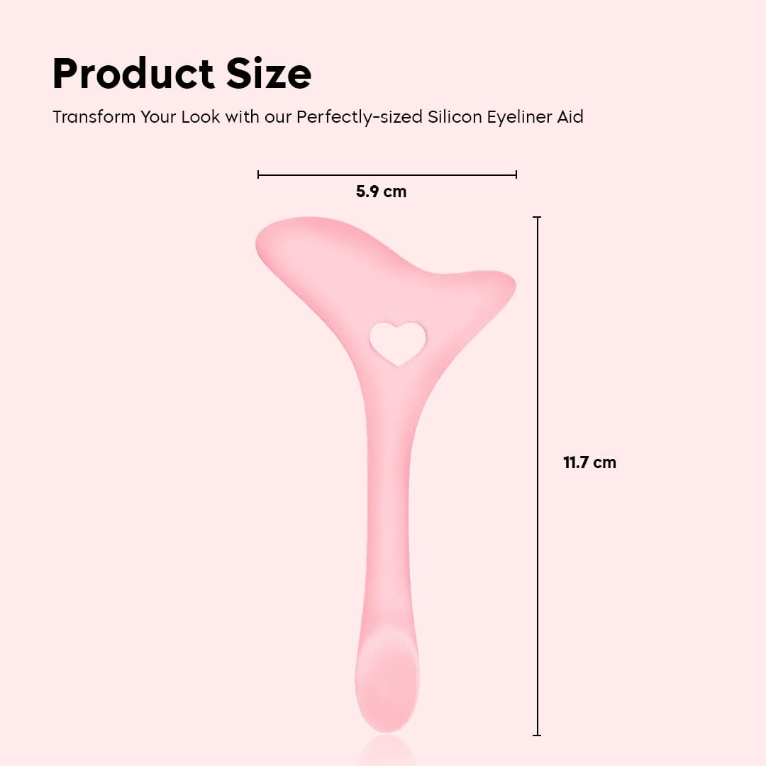 DeeperDots Silicone Eyeliner Stencil | Winged Eyeliner & Eyeshadow Guide Tool