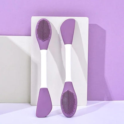 DeeperDots Silicone Skincare Applicator Stick | Hygienic Mask & Cream Tool