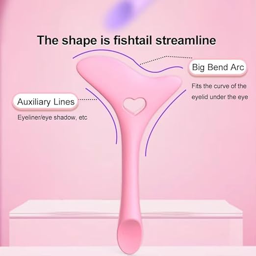 DeeperDots Silicone Eyeliner Stencil | Winged Eyeliner & Eyeshadow Guide Tool