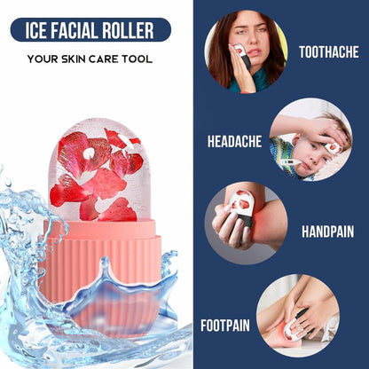 DeeperDots Ice Roller | Instant Cooling & Depuffing Facial Tool