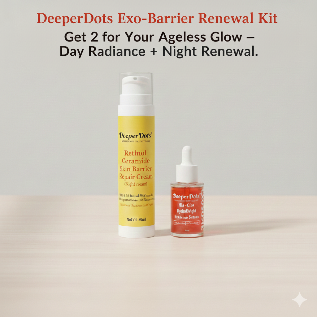 DeeperDots Rise & Reset Duo | Day Repair Exosomes + Night Retinol Renewal
