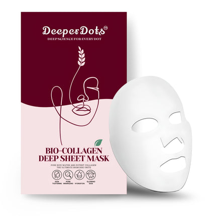 Deeperdots Bio Collagen Deep Sheet Mask
