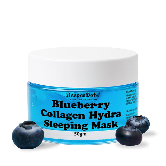 DeeperDots Blueberry Collagen Hydra Sleeping Mask