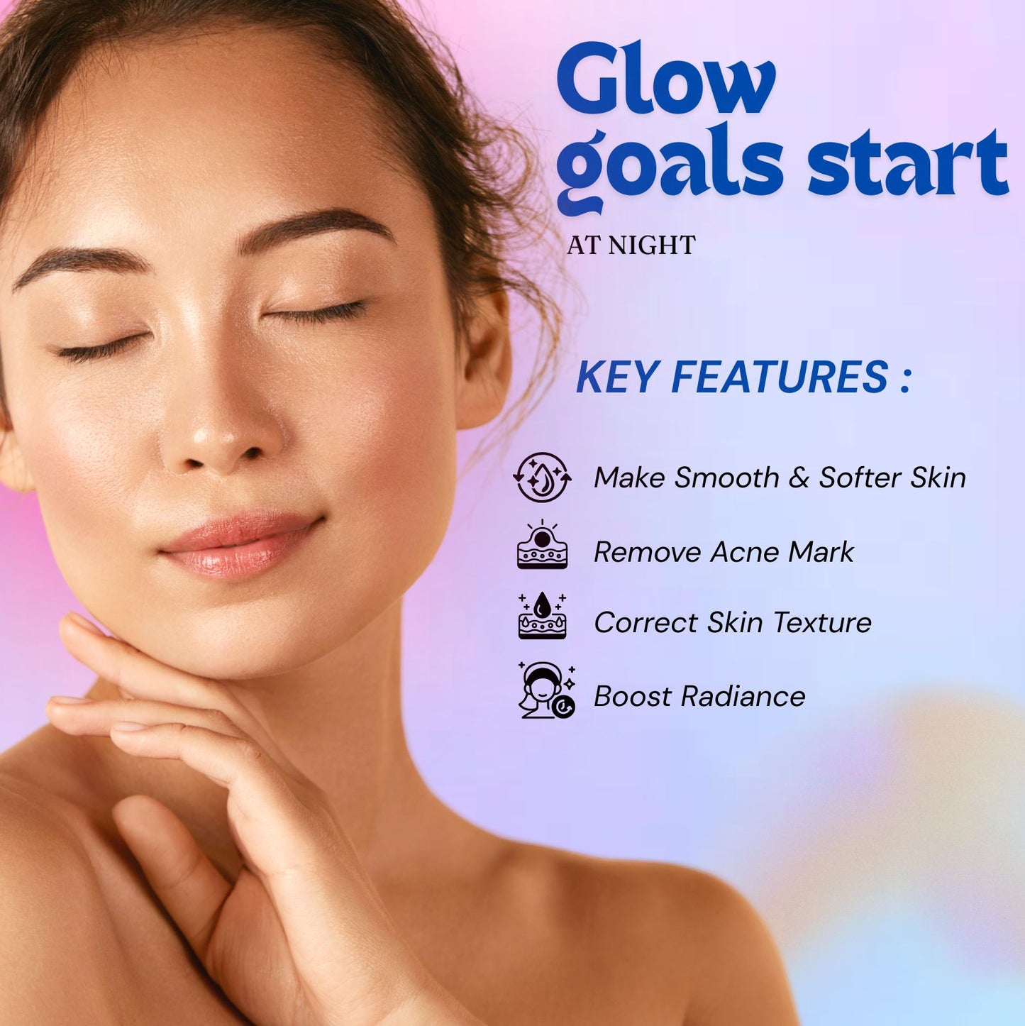 DeeperDots Blueberry Collagen Hydra Sleeping Mask